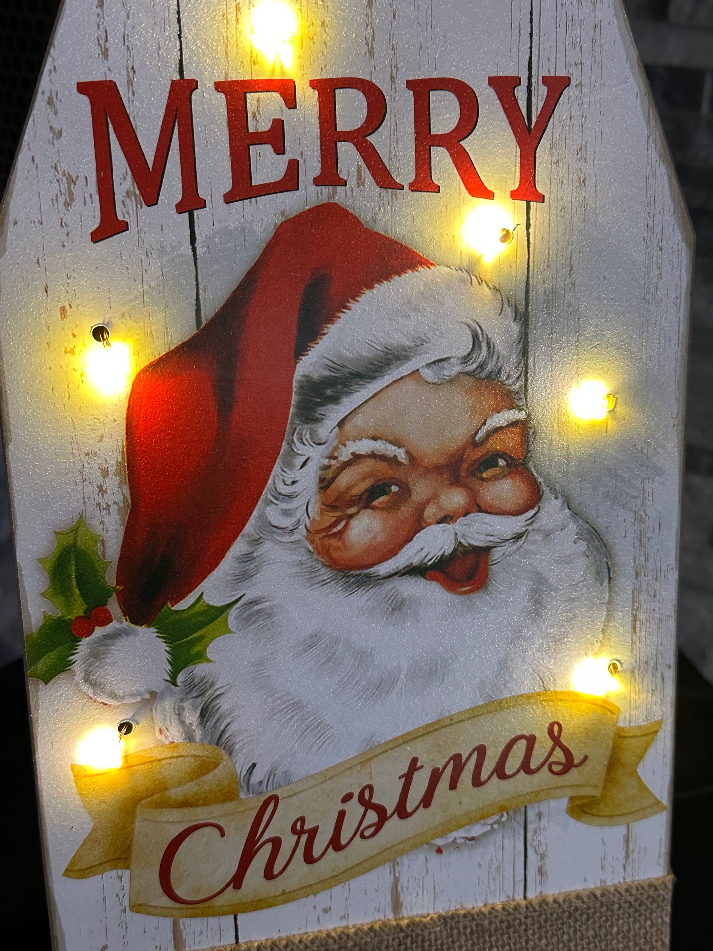 Merry Christmas Wall Plaque