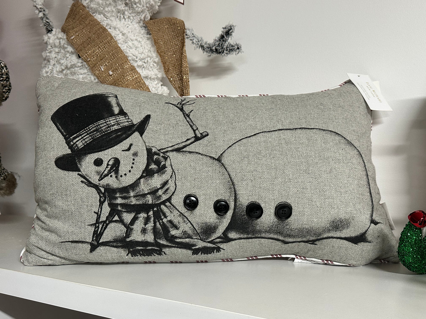 Snowman Cushion