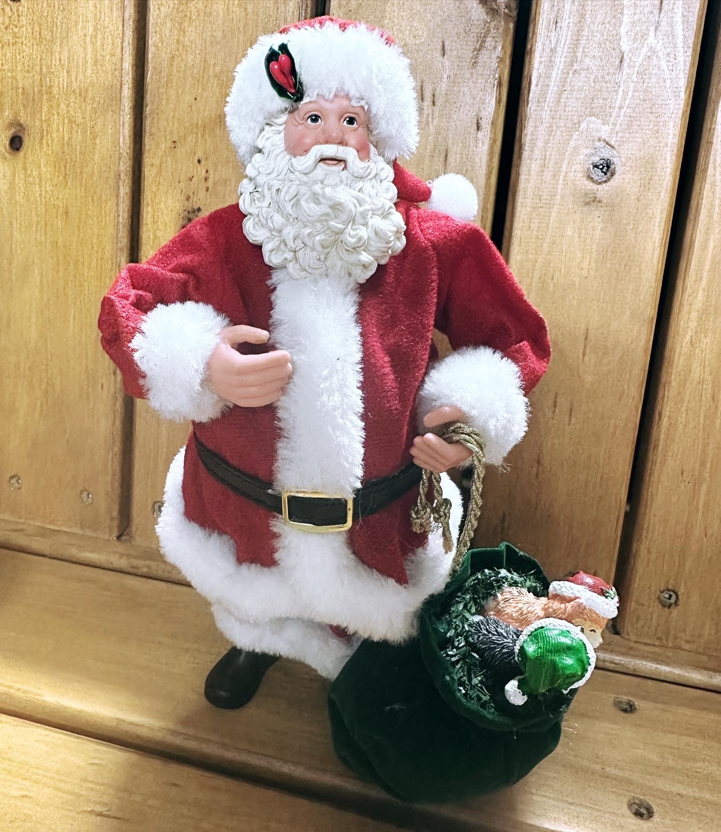 Jolly Santa with Sack