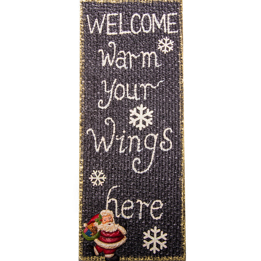 Christmas Welcome Sign- 58cm x 23cm